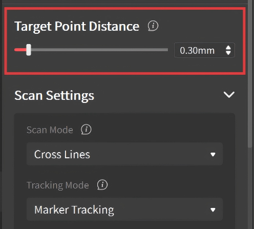 Preset Point Distance
