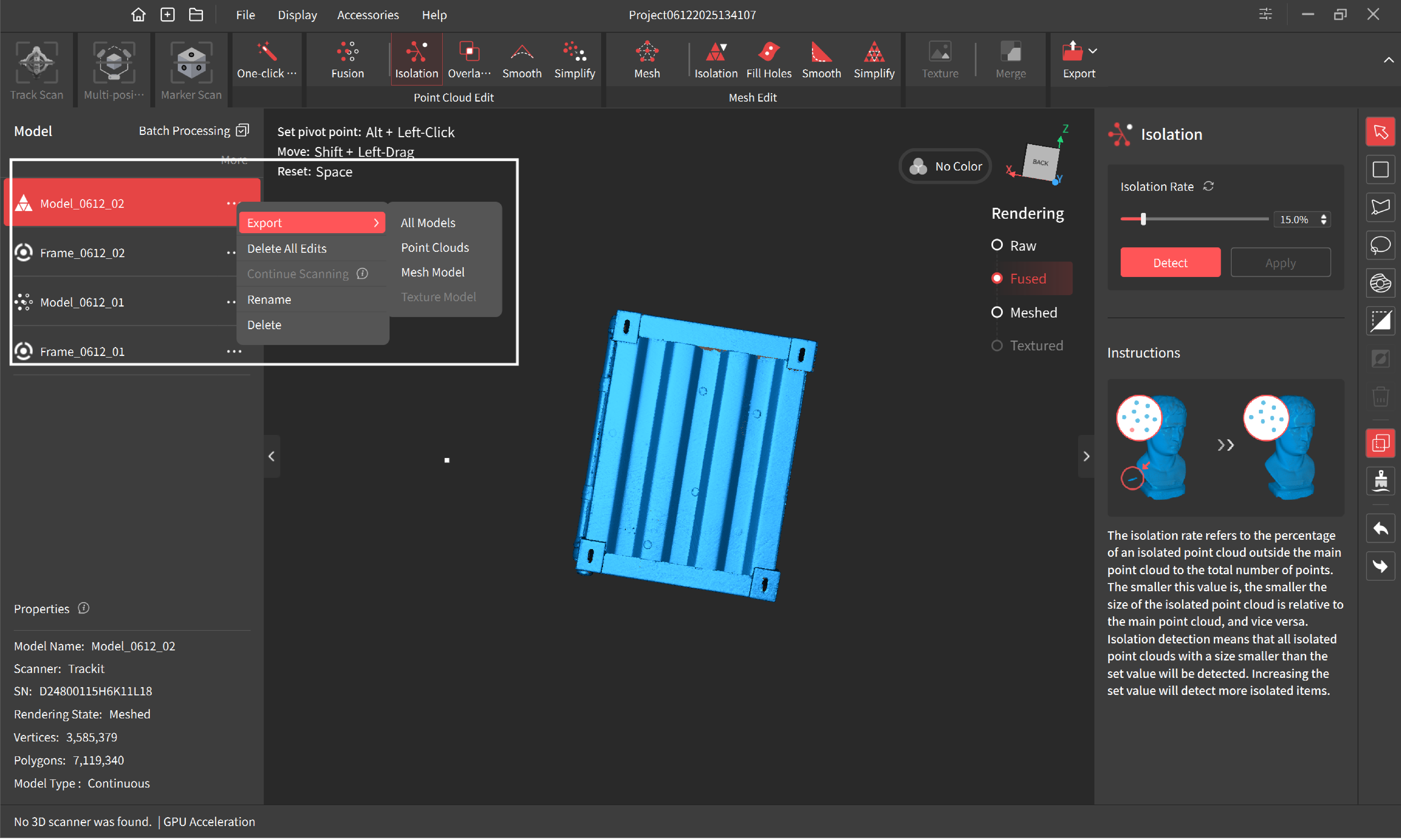Export and Import Models | Revopoint 3D